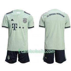 Camisolas de Futebol FC Bayern München Criança Equipamento Alternativa 2018/19 Manga Curta